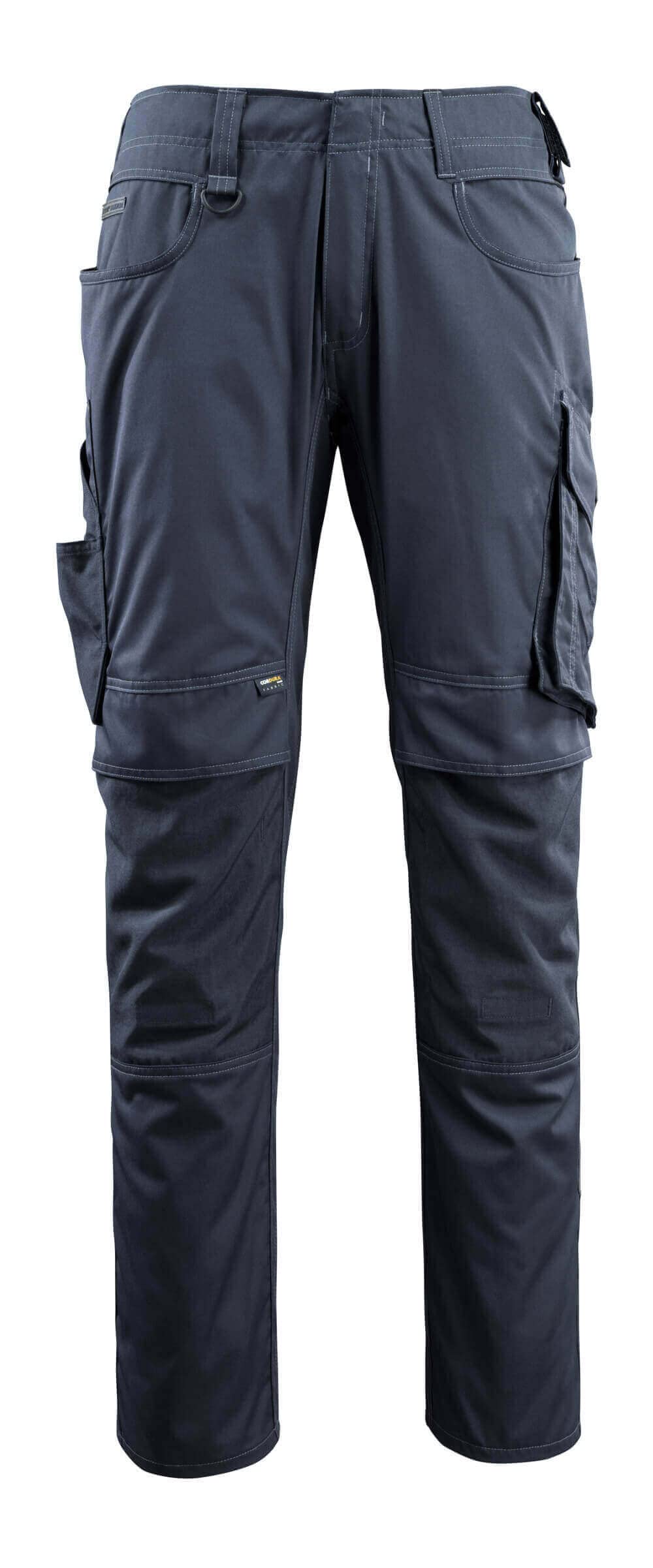 Mascot Dark Navy 16079-230-010 Lemberg Unique Extra Lightweight Trouser With Kneepad Pockets, Size 82C49,