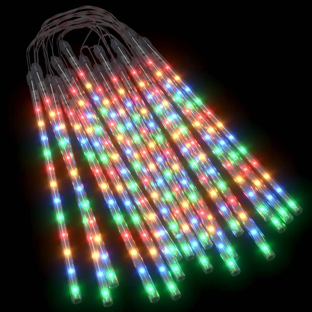 Genérico Luces meteorito 20 uds de Colores 480 Leds Interior Exterior,Casa y jardín,Iluminación,Mangueras y guirnaldas de Luces,Multicolor,0.4 kg,328557