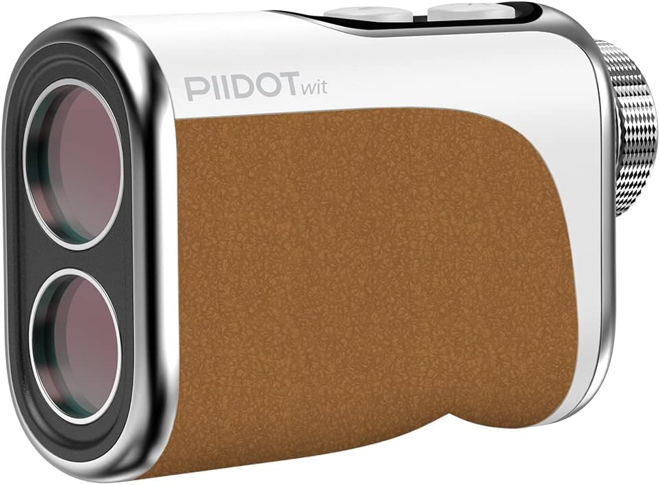 PIIDOTwit Range Finder Golfing with Slope, 1200 Yards High-Precision Flag Pole Locking Laser Golf Rangefinder with Vibration Function and Rechargeable Battery