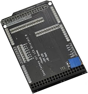 MUSISALY Material Placa De Blindagem Placa De Blindagem Ajustável Touch Lcd Shield Shell Metal Touch Placa De Expansão Lcd Placa De Expansão Lcd Tamanho