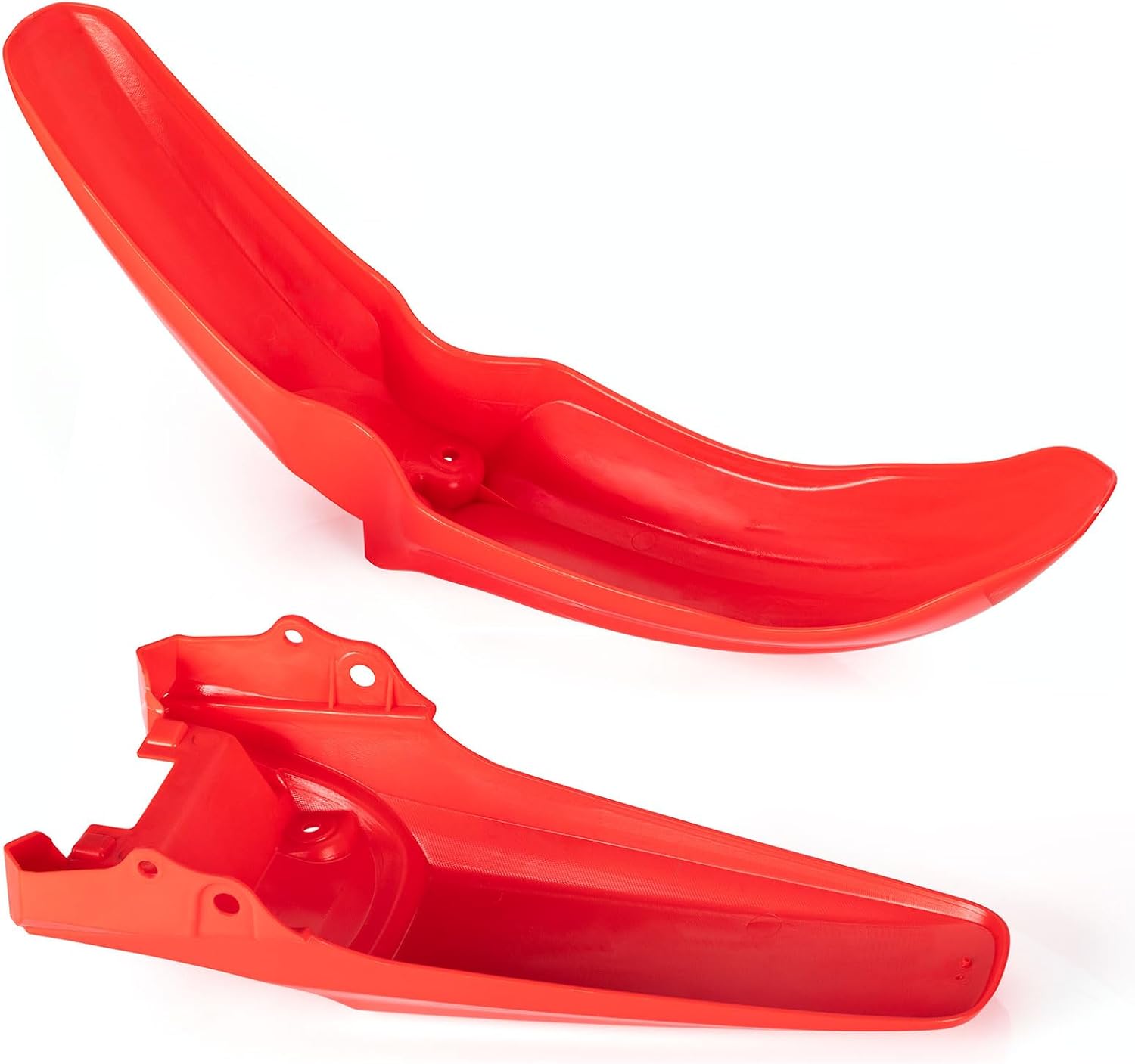 Front Rear Plastic Mud Guards Red for Honda CRF 80 100 CRF80F CRF100F 2004 2005 2006 2007 2008