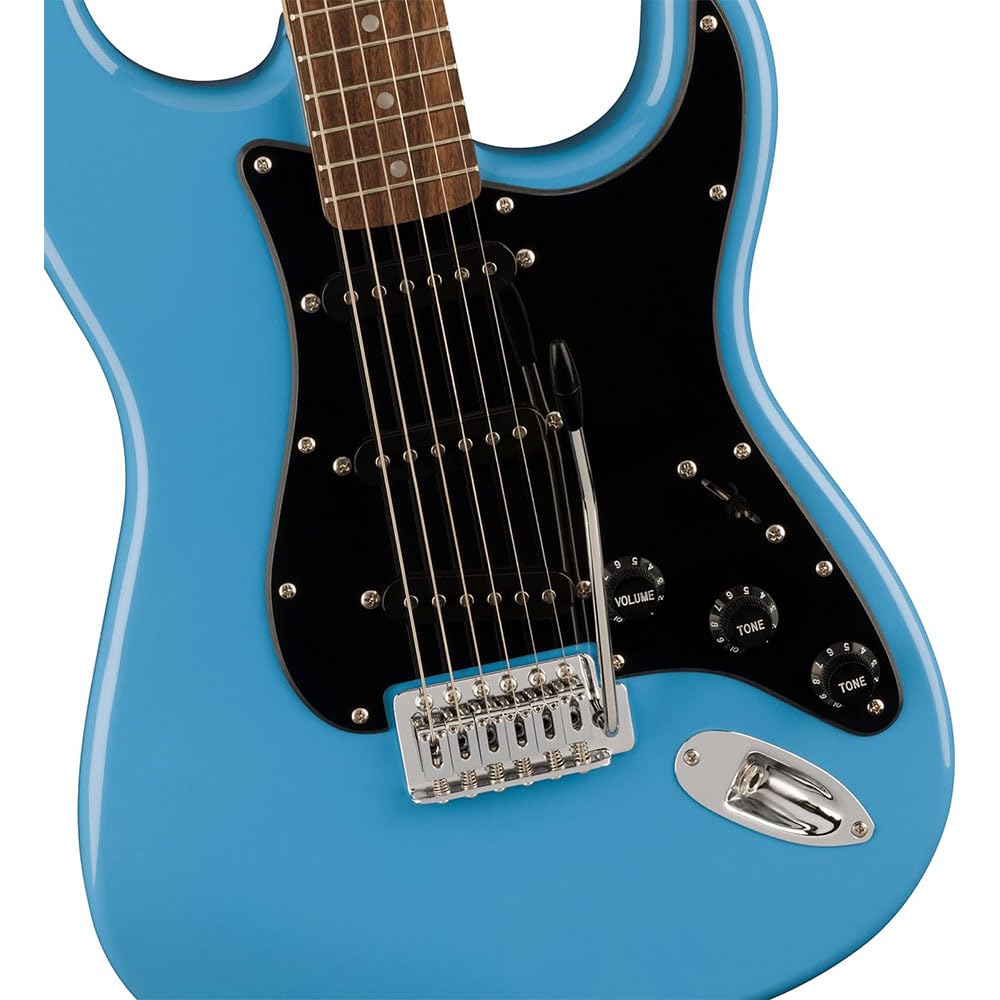 Squier Sonic Stratocaster Electric Guitar California Blue, Laurel