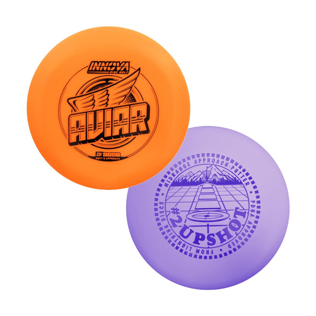 Innova Lightning Standard #2 Upshot Putter Golf Disc Aviar, 130-180 Grams