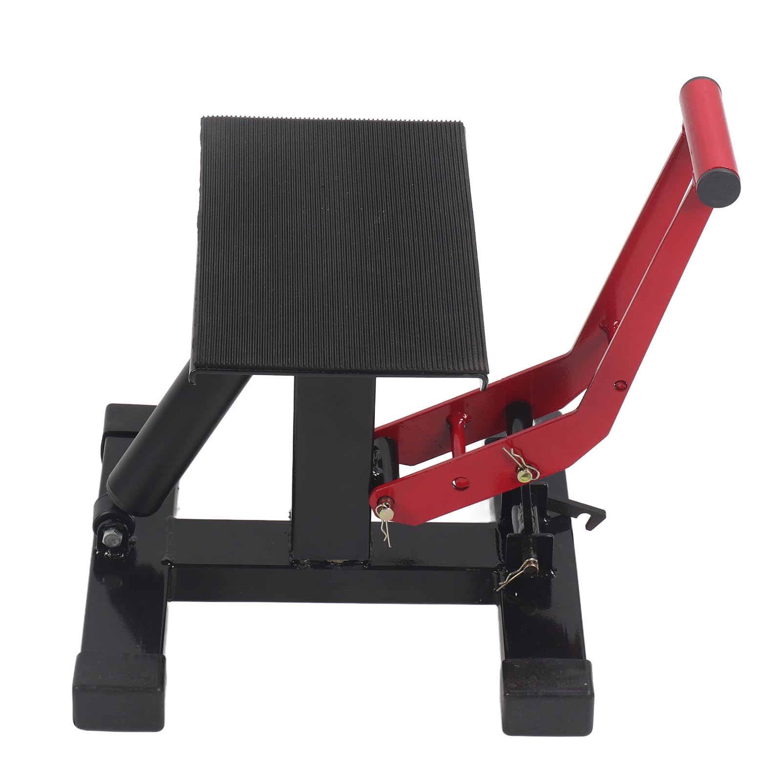 ViaGasaFamido Plataforma Elevadora de Acero, Diseño Ergonómico de Pedal, Ajustable para Vehículos Al Aire Libre, Ideal para Garajes y Talleres