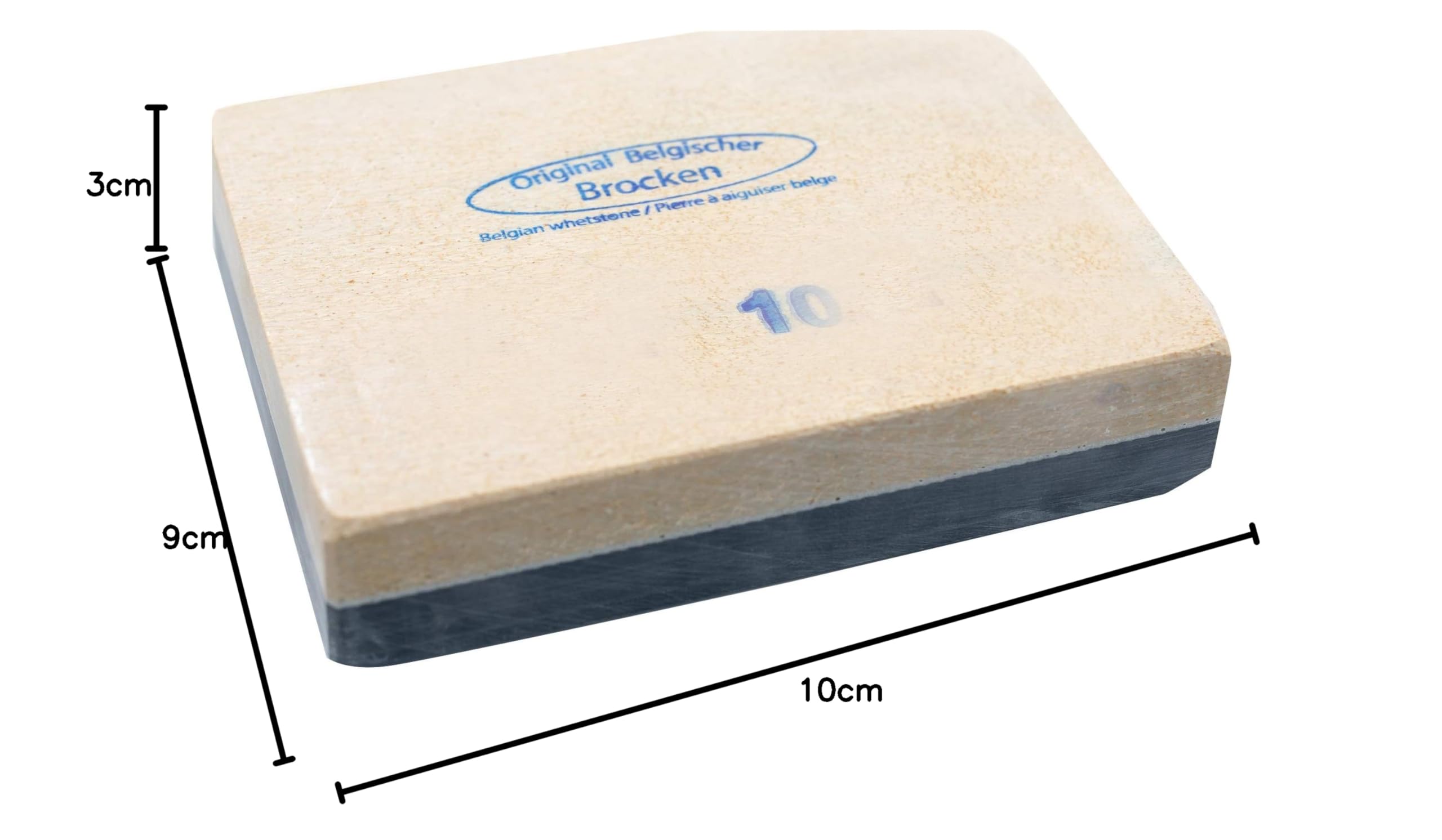 REMOS Żółty Belgijski Brocken Kamień Szlifierski - Nr.10 Rozmiar 84-102 cm²