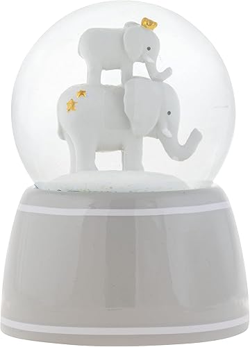 Miniatura 2 de Stephen Joseph, Globo de nieve de elefante, brilla y se ilumina, guardería, cumpleaños, globo de nieve para niños