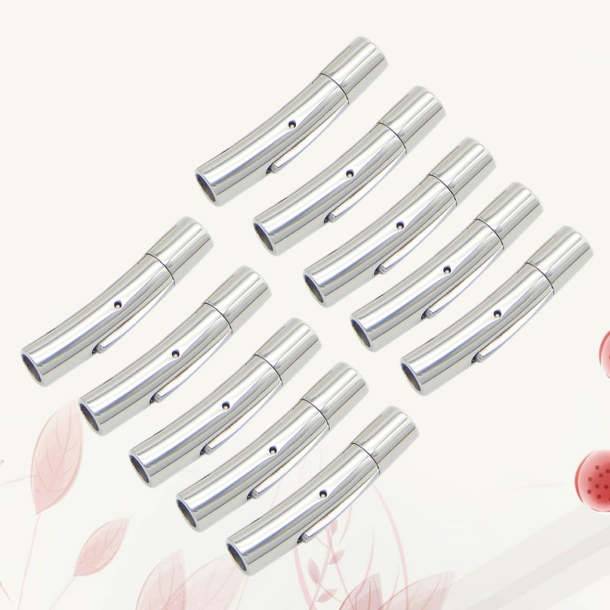 Bracelet Clasps Connector 10pcs Stainless Steel for Jewelry Making