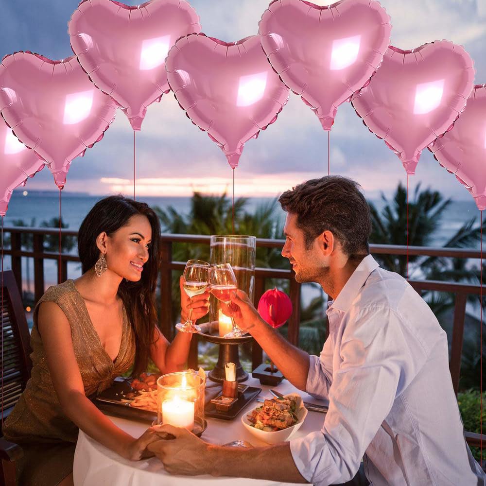 Ewige Liebe, Jumbo Folienballon Zur Hochzeit, Herz Inklusive Helium