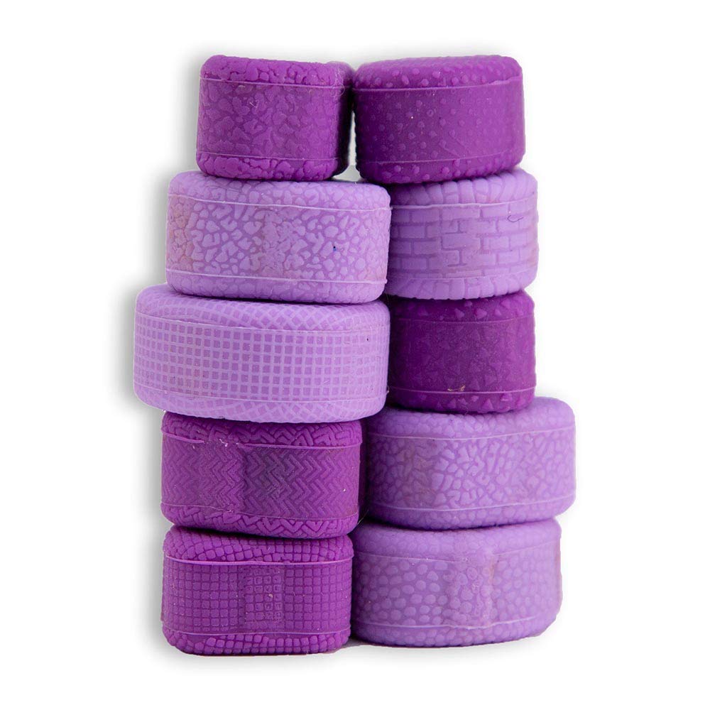 On Trend Goods PBLZ Set of 10 Magnetic Rocks (Purple)