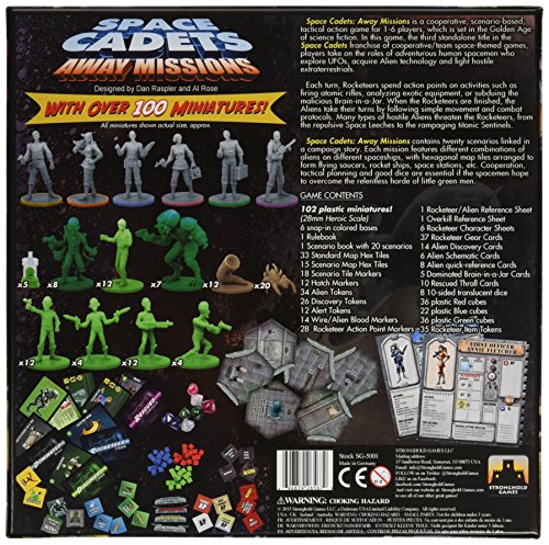 Stronghold Games Space Cadets Away Missions Board Game miniatura 2