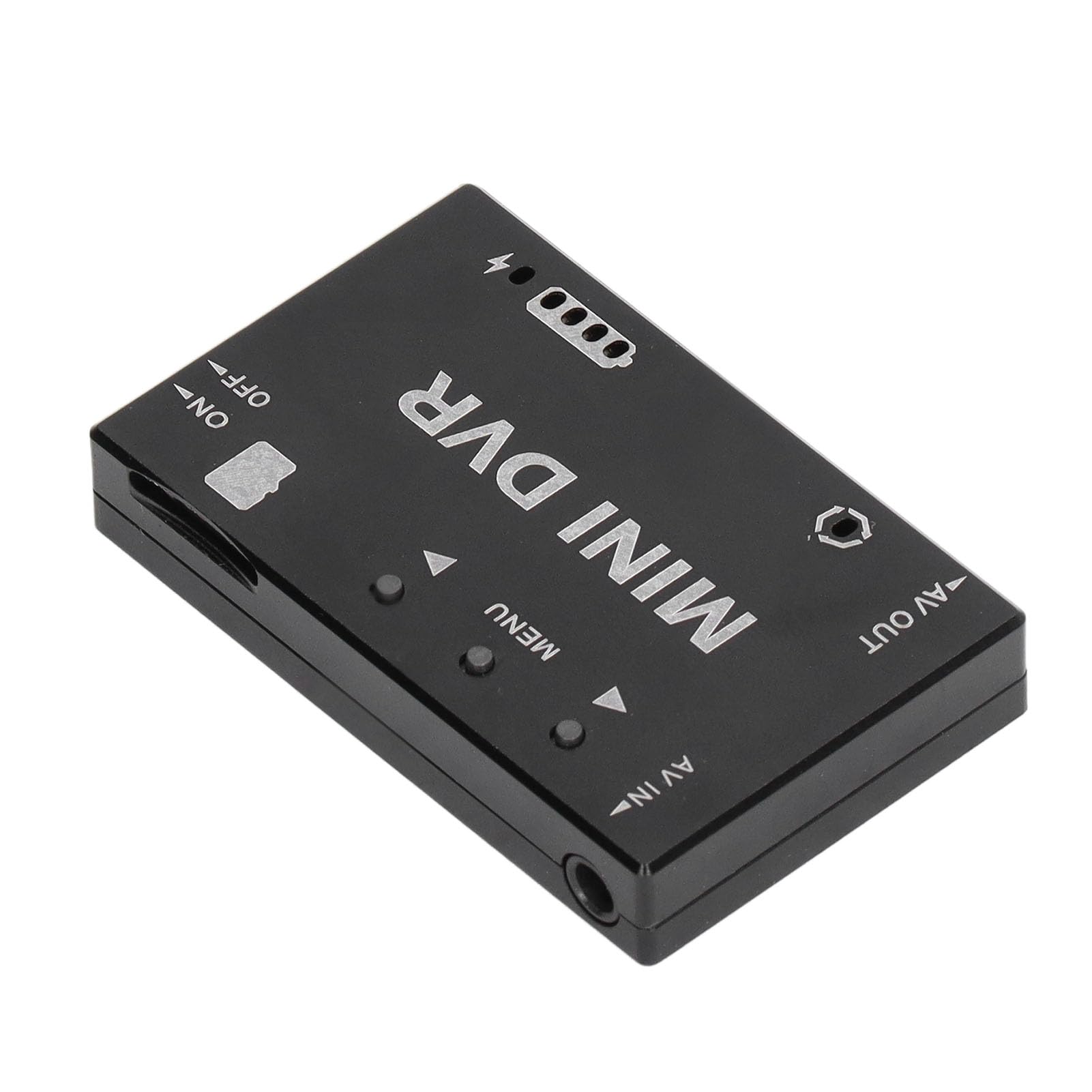 Modulo Mini DVR FPV, Guscio in Lega di Alluminio, Scheda di Memoria da 32 GB, Modulo Registratore Audio RC Accessorio Drone RC per Drone FPV, Auto da Corsa
