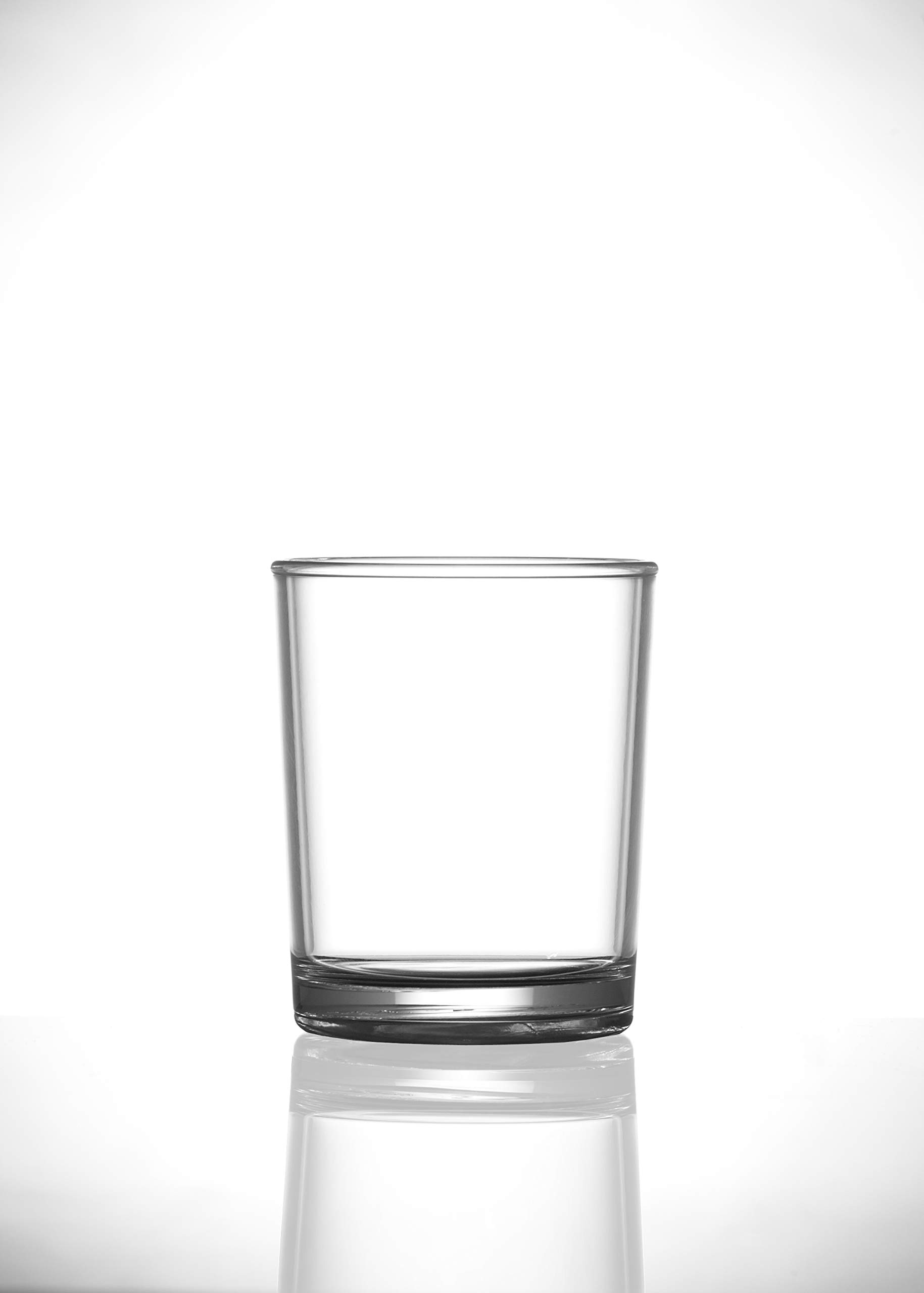 Virtually Unbreakable Polycarbonate Tumbler Elite 8oz Premium Pack of 9