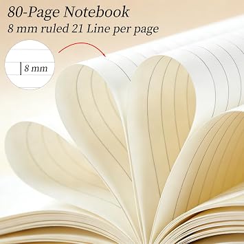 INFUNLY 1Pc Pink Bow Spiral Notebook 160 Pages 5.5x8.3 Inch Thick No Bleed Paper Floral Spiral Journal Crush Resistant Coil Aesthetic Notebooks Stationery For Note Taking Office School Women Gift