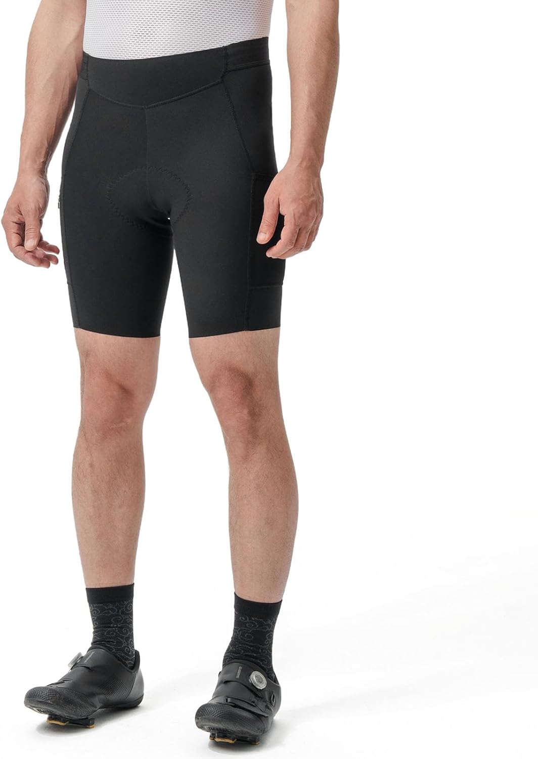 ROCKBROS Men’s Summer Cycling Shorts High Elastic Breathable Quick Dry Sponge Padded Zipper Pockets Bicycle Biking Tights - Image 2