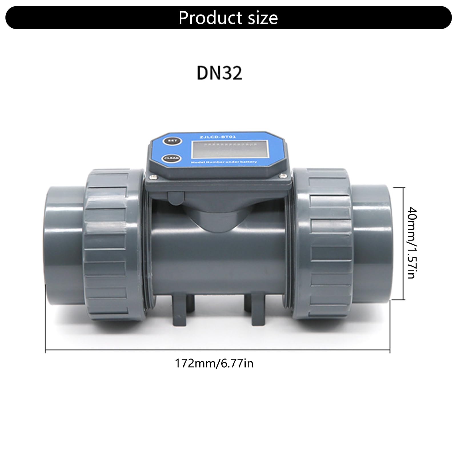 Caudalímetro Digital Para Riego Y Monitoreo De Fluidos En El Ambiente Agrícola De Agua Varias Concentraciones De Líquidos