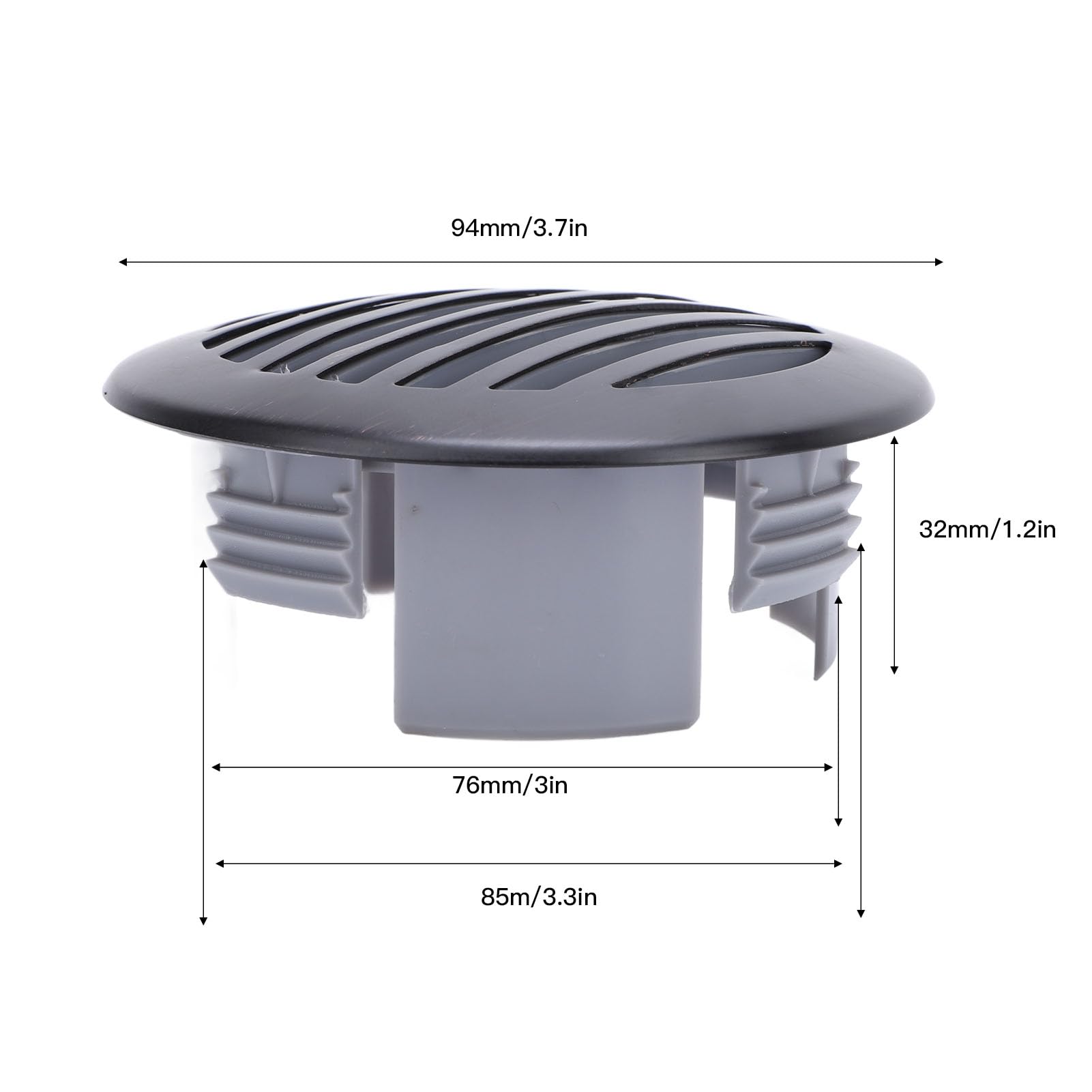 POFET 2 Stks 5 Rvs 316 Ronde Louvre Air Vent,Marine Boot Cabine Ventilatie Ventilator Grille Cover Accessoires POFET 2 Stks 5 Rvs 316 Ronde Louvre Air Vent,Marine Boot Cabine Ventilatie Ventilator Grille Cover Accessoires