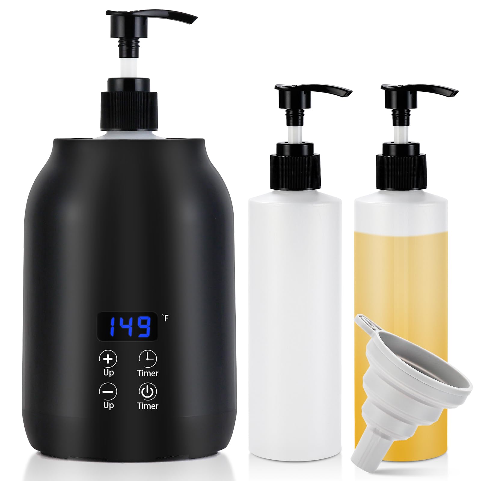 Amazon.com : Massage Oil Warmer Heater with Dual 8.5oz Massage Oil