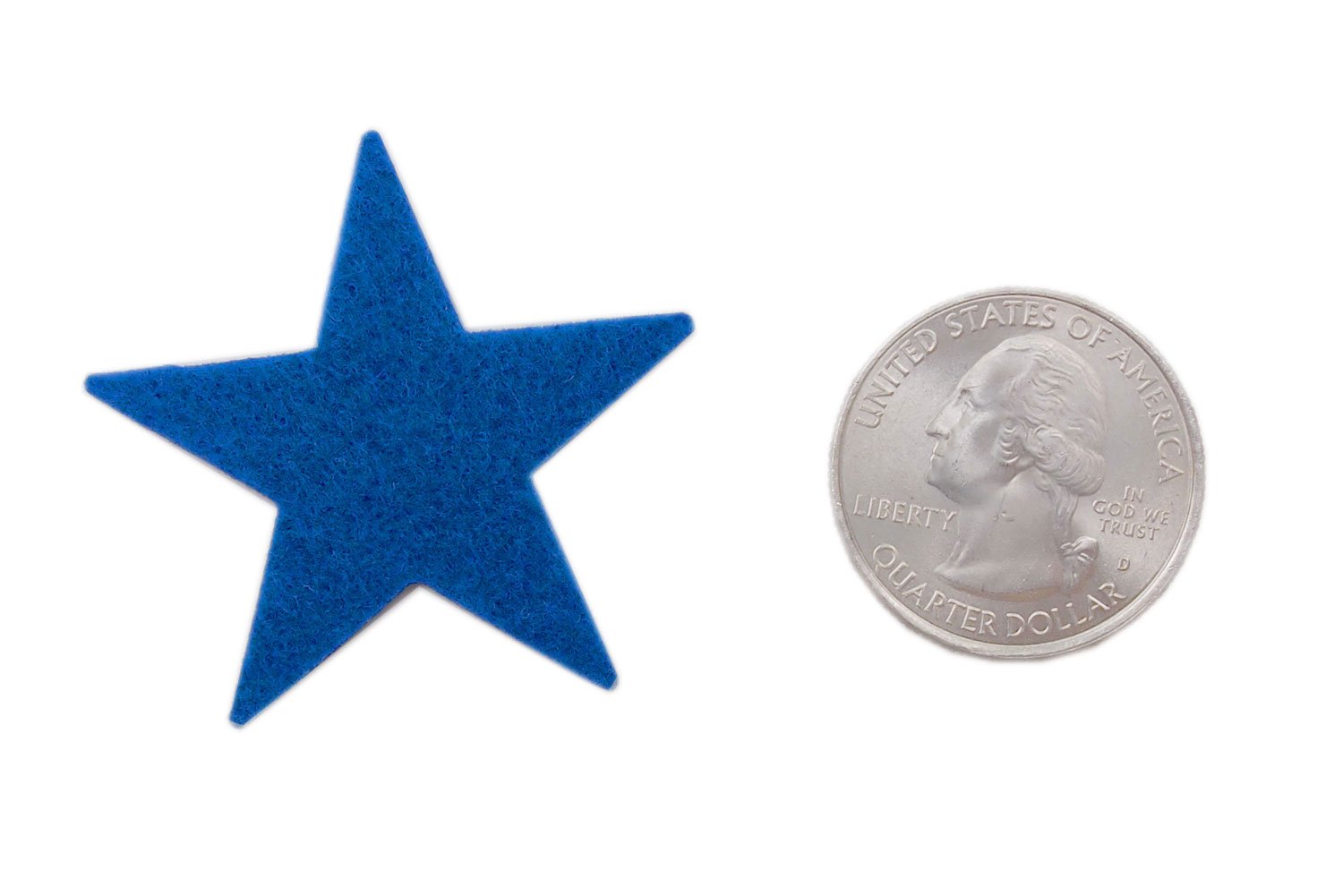 Playfully Ever After 1.5 Inch Mixed Color Assortment 85pc Felt Star Stickers - Image 3