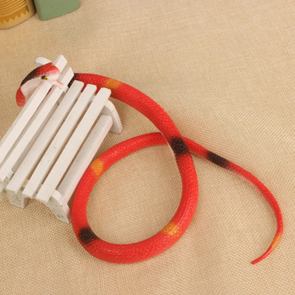 Lot De 3 Serpents En Caoutchouc – 80 Cm – Réalistes – Effarouche Oiseaux – Farce & Décoration