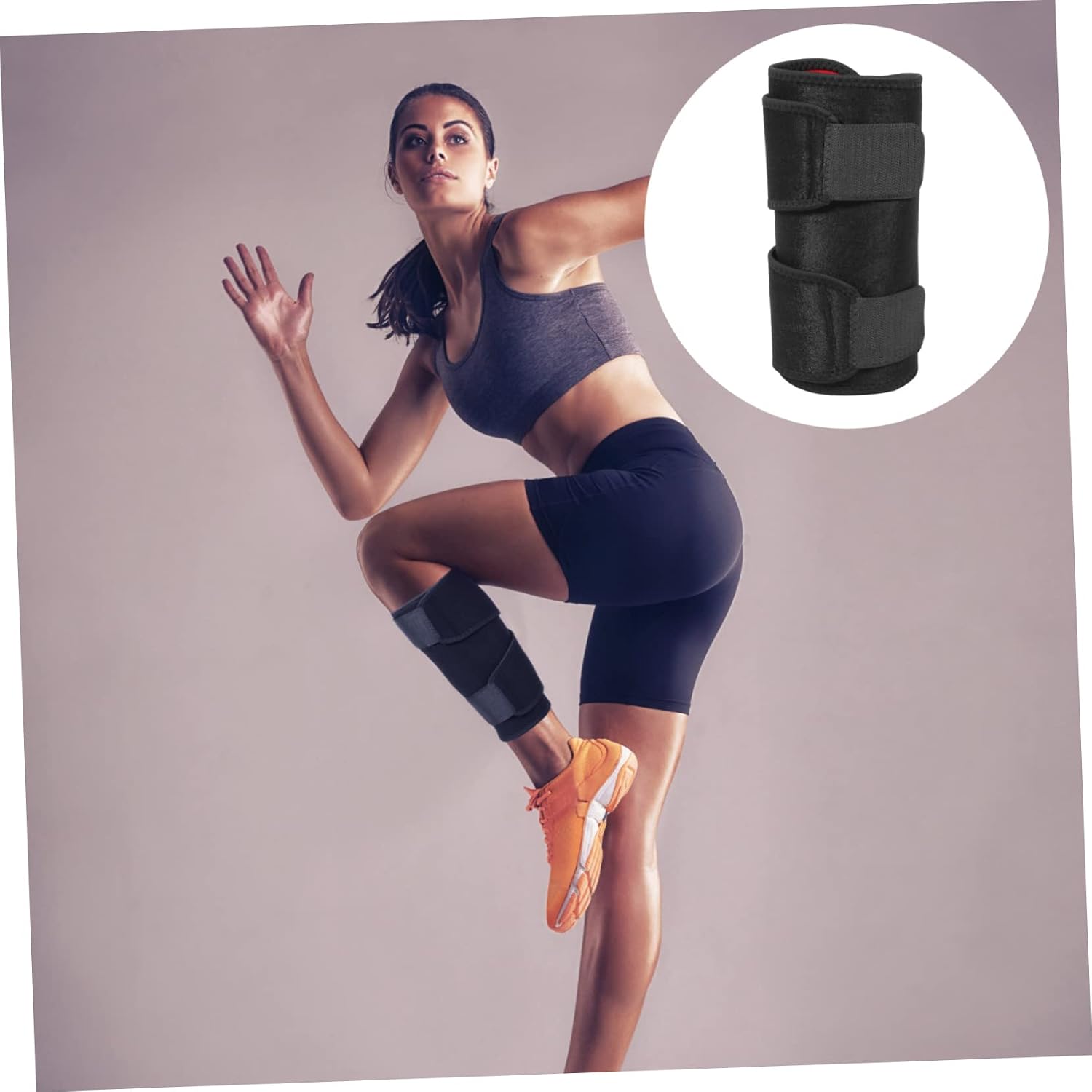 Calf Sleeve for Men Adjustable Compression Sleeve for Sports Running Football Cycling Comfortable and Reusable for Calf Support