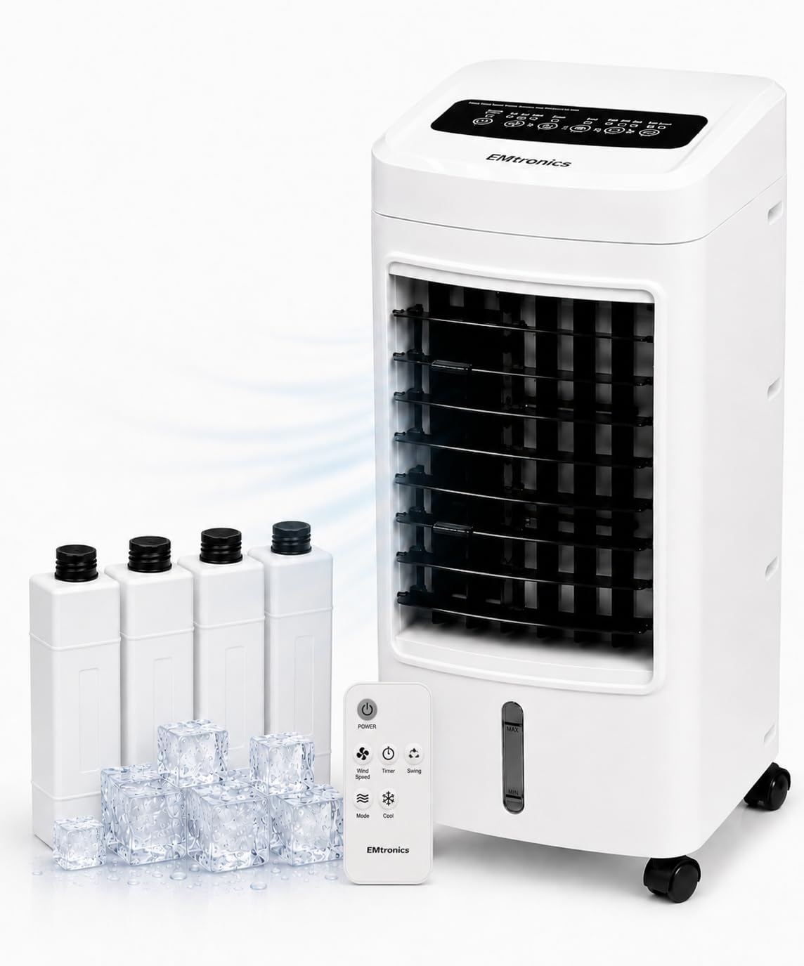 Emtronics 4L Air Cooler and Humidifier - White