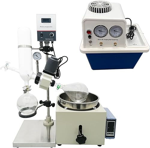 Miniatura 8 de INTBUYING Bomba de vacío de agua circulante de 15L, aspirador de chorro de agua de laboratorio para química y evacuación de aire, bomba de vacío