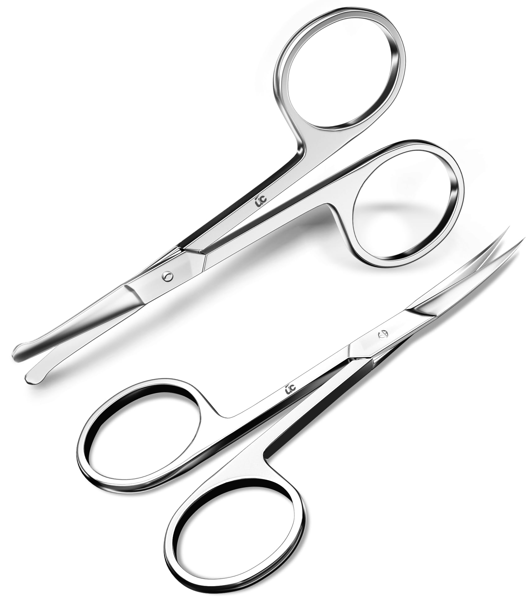 TwinPrecision Eyebrow Scissors - Stainless Steel -1 TwinPrecision Eyebrow Scissors - Stainless Steel -1