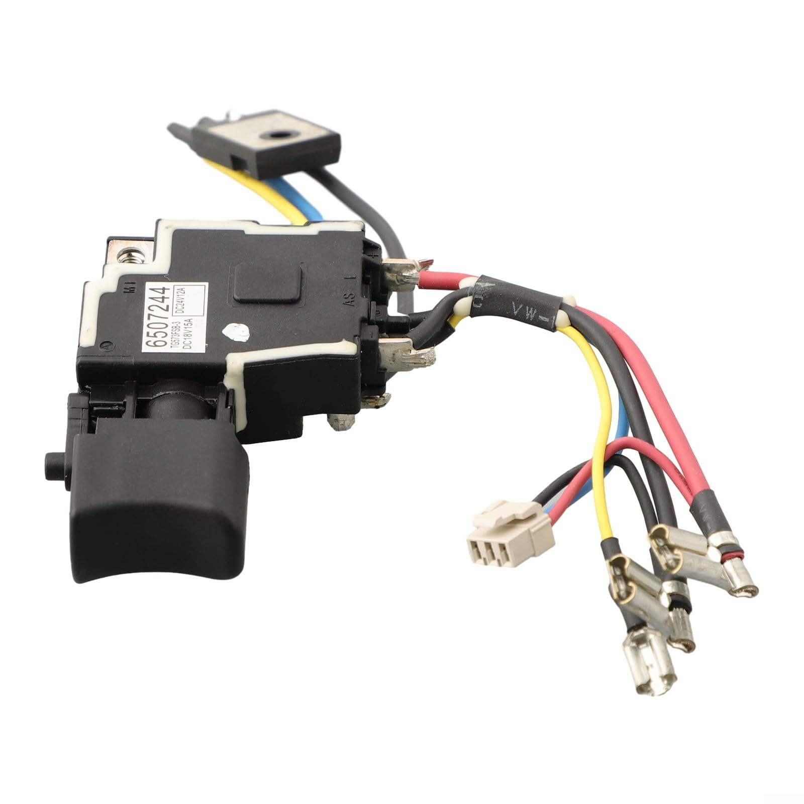 Commutateur de rechange, 650724-4 6506824 pour DHP448 DHP458 DDF458 DDF448 BHP448 BHP458 Powers Tools Accessoires Plastique Métal Composant