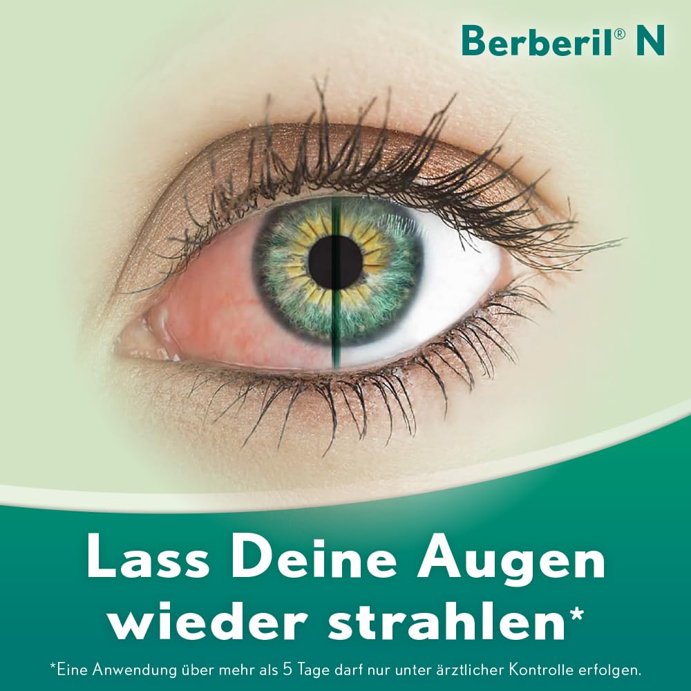 N EDO - Augentropfen bei gereizten und geröteten Augen - Augentropfen gegen rote Augen - abschwellende Wirkung - ohne Konservierungsstoffe - Einzeldosen (30 x 0,5 ml)