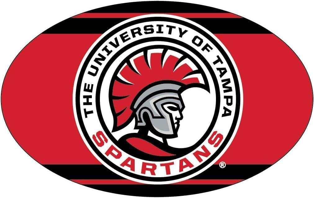 University of Tampa Spartans Oval Shaped Magnet Officially Licensed Collegiate Product