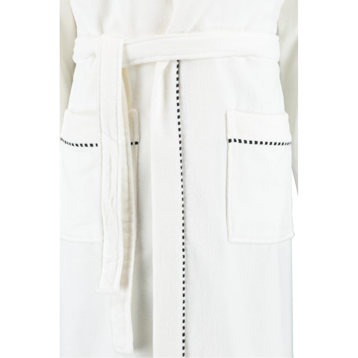 Esprit szlafrok kąpielowy unisex, pudełko z kapturem, welurowy frotte, biały, duży