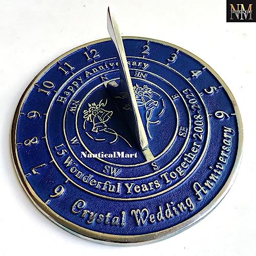 Reloj de sol como regalo único de matrimonio para parejas 3