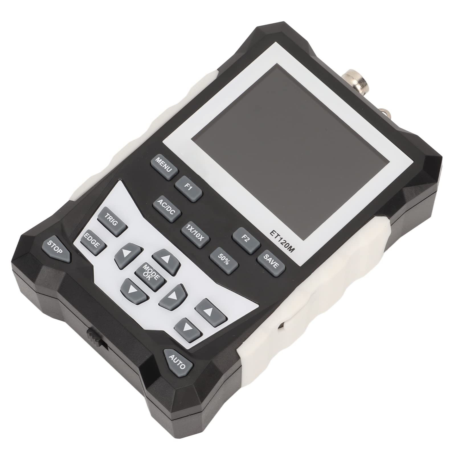 Osciloscopio Portátil de 120 MHz, Osciloscopio Digital TFT de 2,4 Pulgadas Osciloscopio Portátil Ancho de Banda de Forma de Onda 100 Conjuntos de Datos 10 Formas de Onda Kit de
