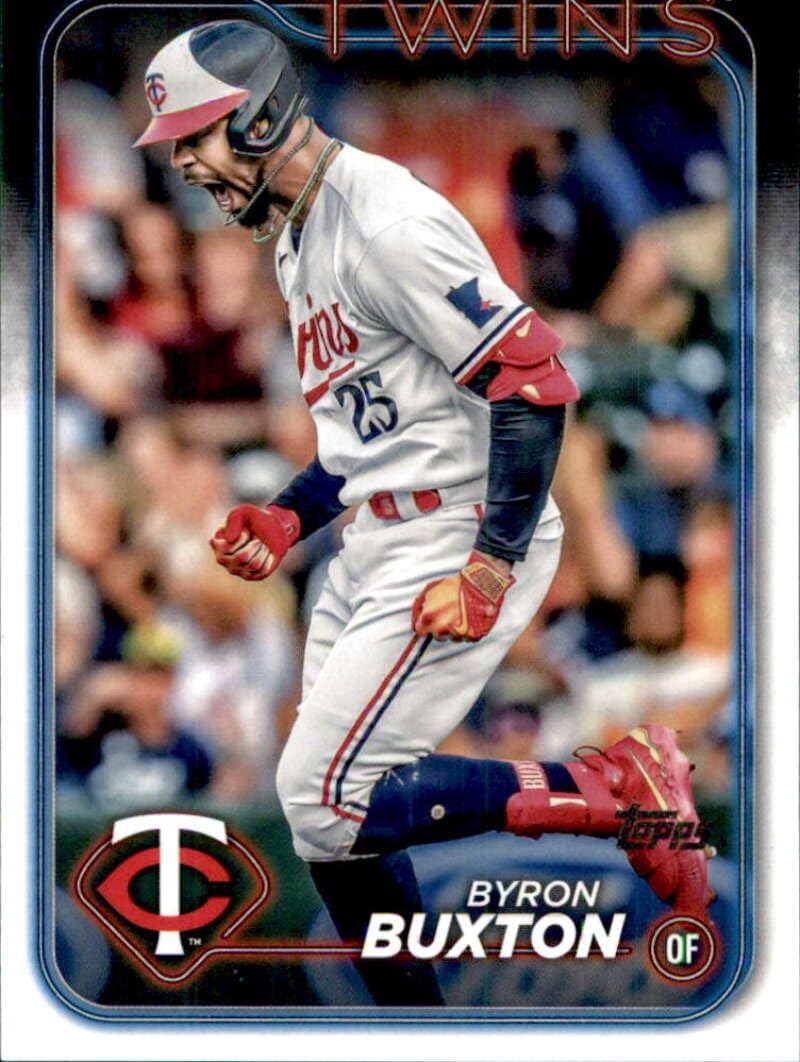 MLB 2025 BASEBALLS Byron Buxton サインボール Amazon.com: 2024 Topps #94 Byron Buxton Minnesota Twins Baseball
