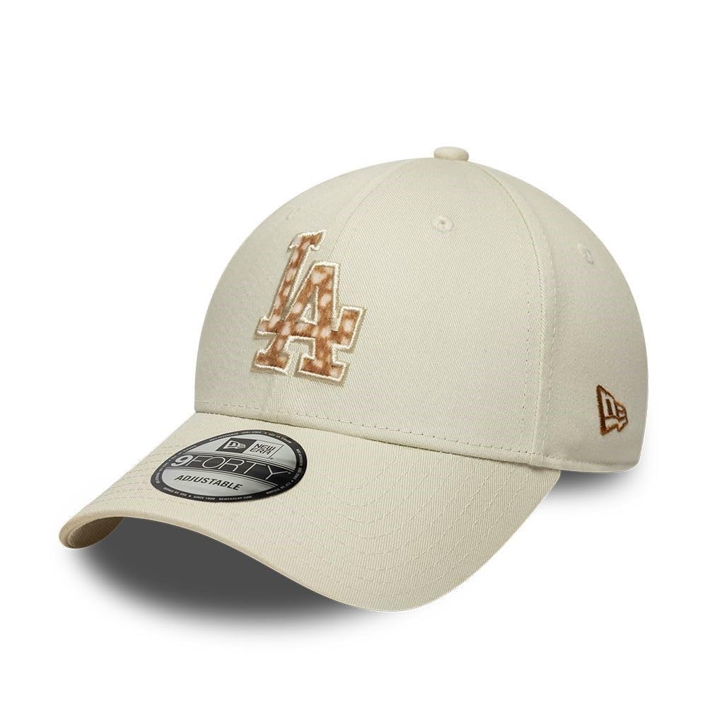 New Era Los Angeles Dodgers MLB Faux Pony Infill 9Forty Cap Beige โ image 1