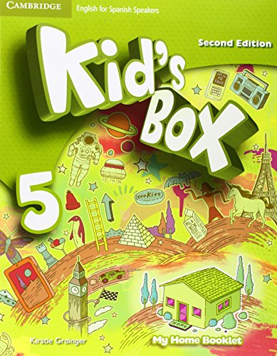 Portada de Kid's box for spanish speakers level 5 activity book with cd rom and my home booklet 2nd edition