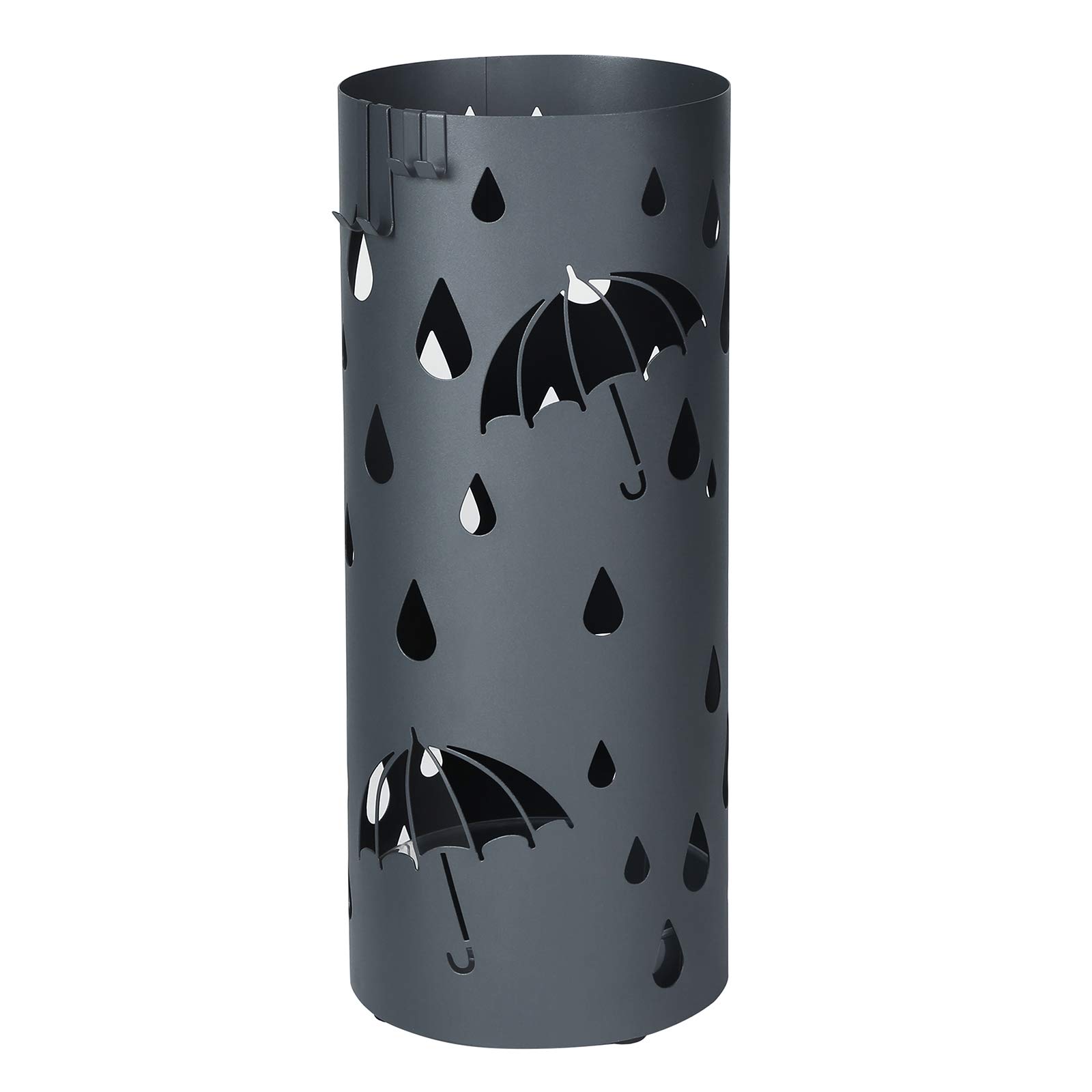 Photo 1 of *SEE NOTES* SONGMICS Metal Umbrella Holder with Water Tray and Hooks