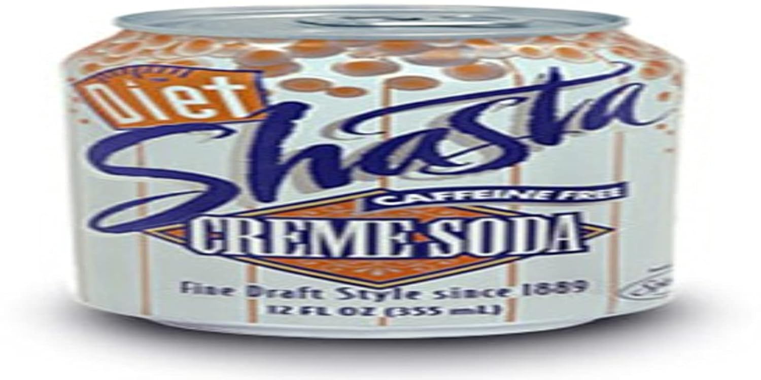Shasta Diet Cream Soda, 12 Fl Oz (Pack of 1)