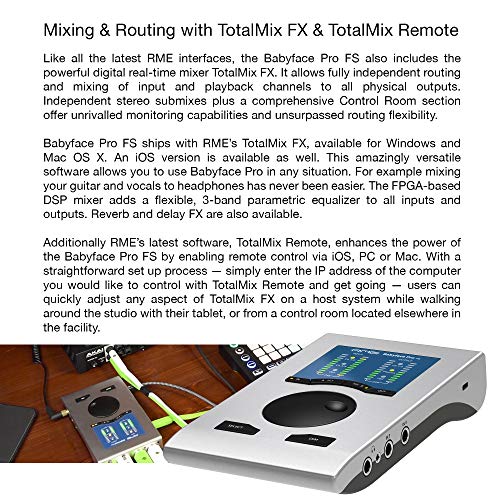 Rme Audio Interface (Babyfaceprofs) #TOP3