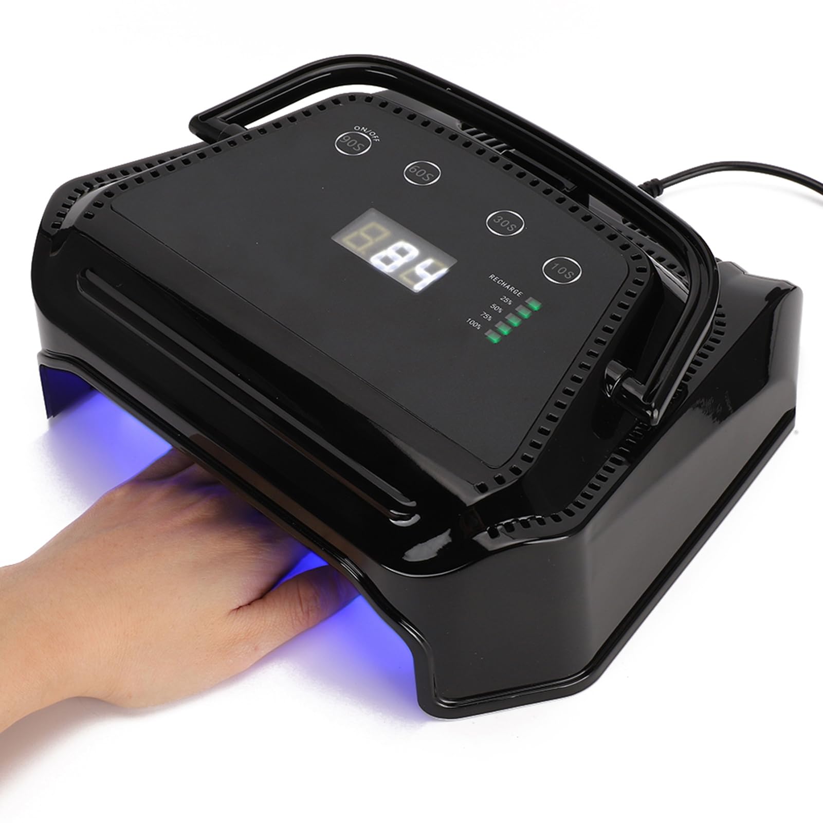 LKLNKVL Manicure lamp, Nail Polish Dryer Exquisite Craft Gel Curing Machine Home Salon Shop