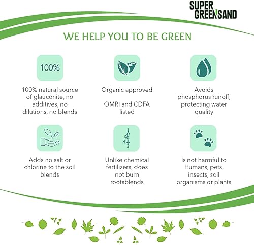 Miniatura 4 de Super Greensand Granular, 68 minerales y oligoelementos, 44 libras