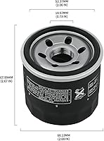 Vista 3 de Road Passion Filtro de aceite para SUZUKI LTF400 EIGER 2X4 400 2002-2004 LTF400F EIGER 4X4 400 2002-2007 LTF400F EIGER 4X4 CAMO 400 2005-2007