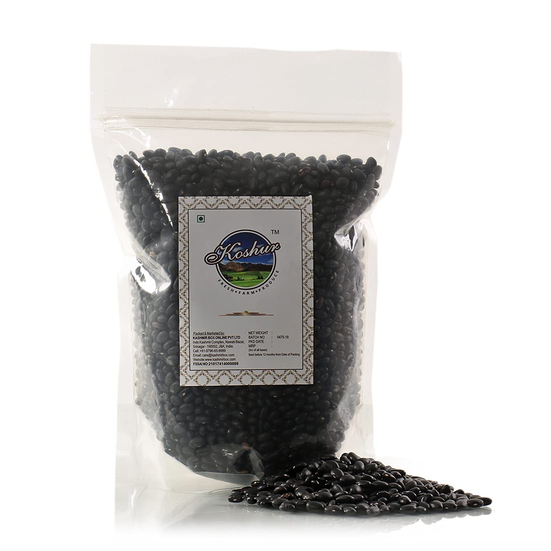 Koshur Black Bhaderwah Masala Beans (Wari Muth) 400g, Premium Masala Kidney Beans, Authentic Kashmiri Taste, High Protein, Fiber, Ideal for Indian Cuisine, Soups and Salads (B095WC1MZF) Amazon Price History, Amazon Price Tracker