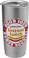 Vista 10 de Maruchan Good Soup Ramen Noodles Logo Vaso aislado de acero inoxidable
