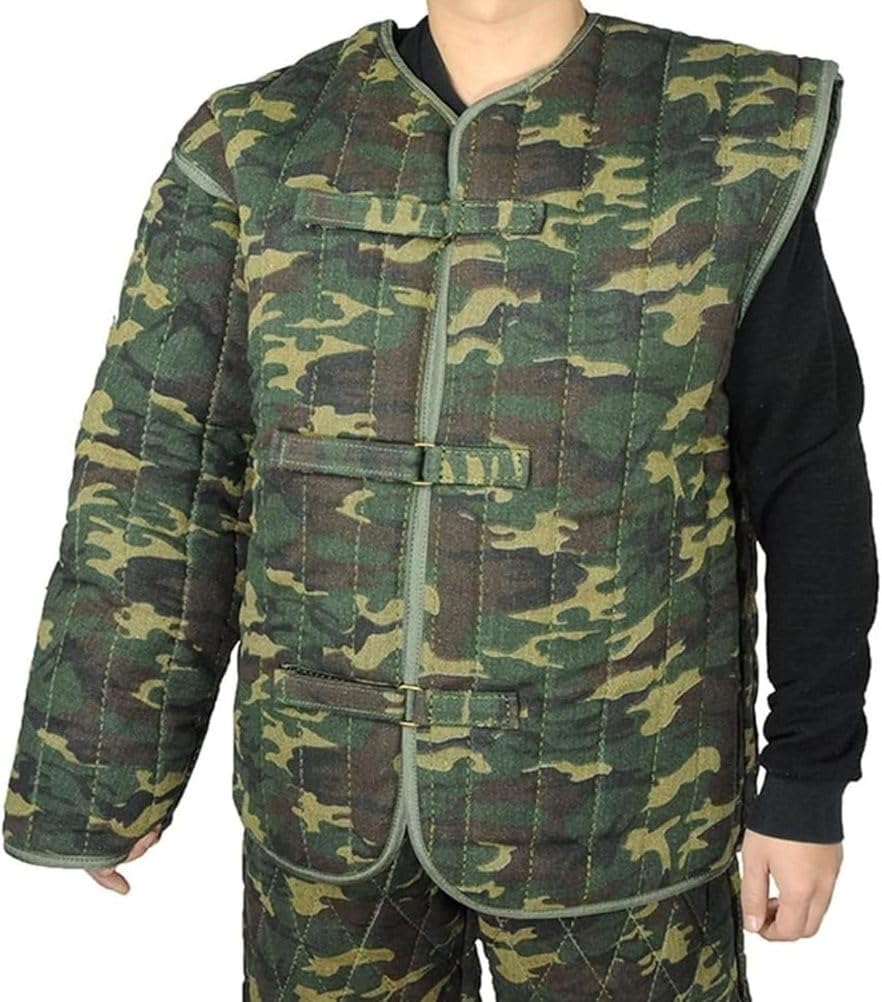 Traje De Adiestramiento Canino para Exteriores - Ropa Protectora Militar para Perros, Ideal para Entrenamiento Y Control De Mordeduras - Chaqueta Resistente para Adiestramiento Canino Policial