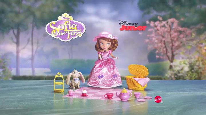CKH32 Disney Sofia the First: Sofía y Minimus Horse Playset