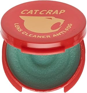 EK USA, Cat Crap, Anti-Fog Lens Cleaner Balm, Safe on All Lenses, Eyeglasses, Goggles, and Camera Lenses - 0.5 Ounce