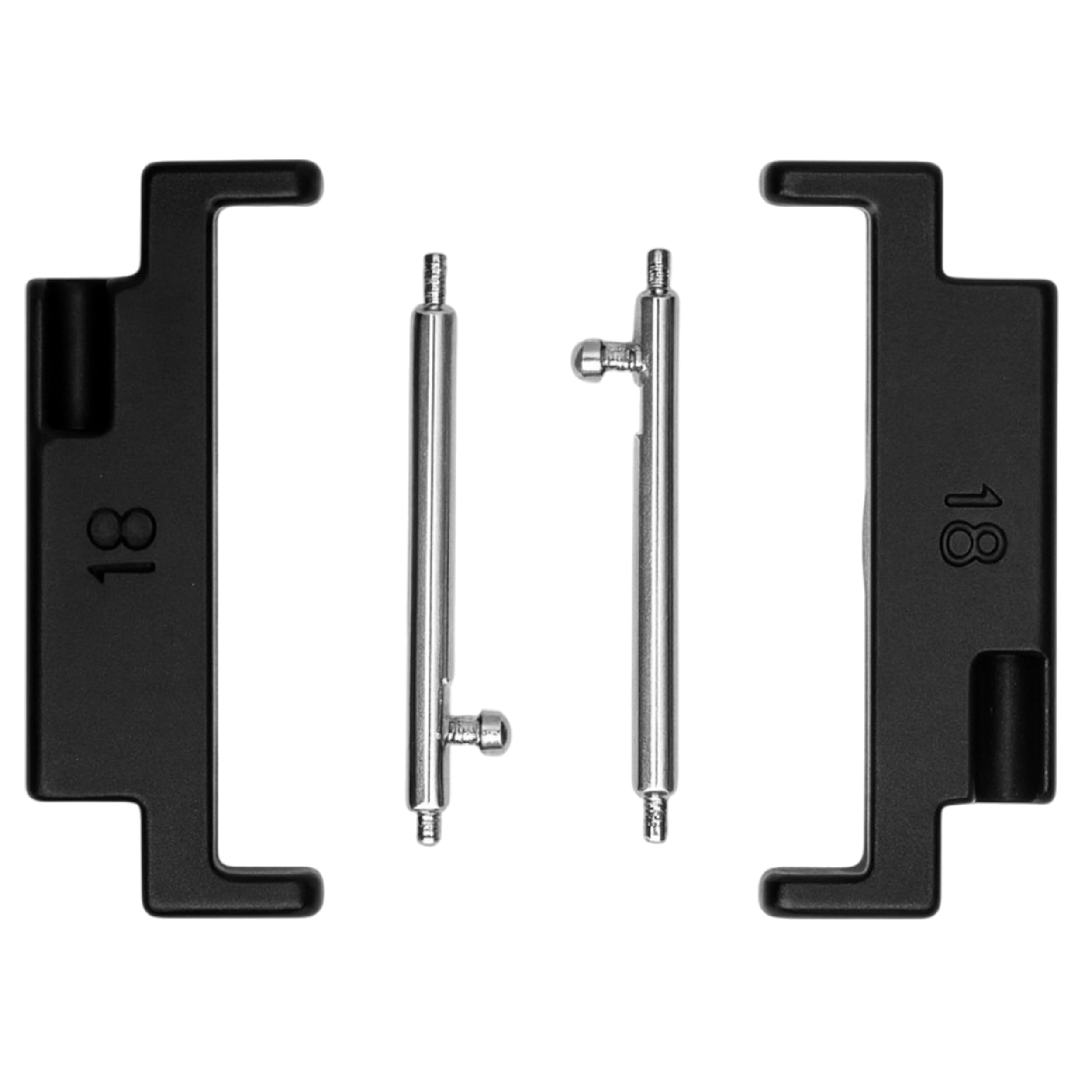 KH866 1 Pair Metal Watch Band Adapter Watchband Strap Connector Stainless Steel Connection Universal for 18mm to 22mm-picture-13