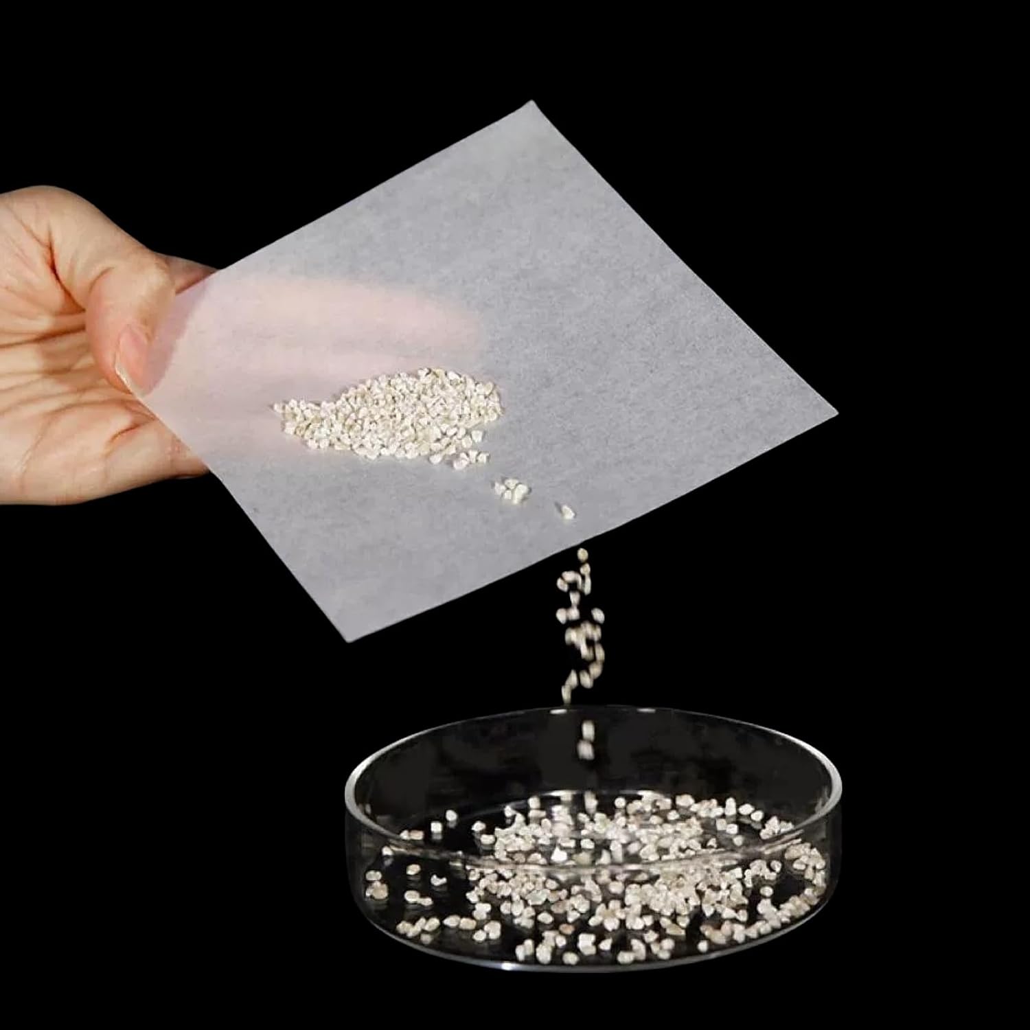 Laboratory Weighing Paper Sheets Translucent Sample Weigh Papers Square Balance Weighing Paper (2000, 90 * 90mm)