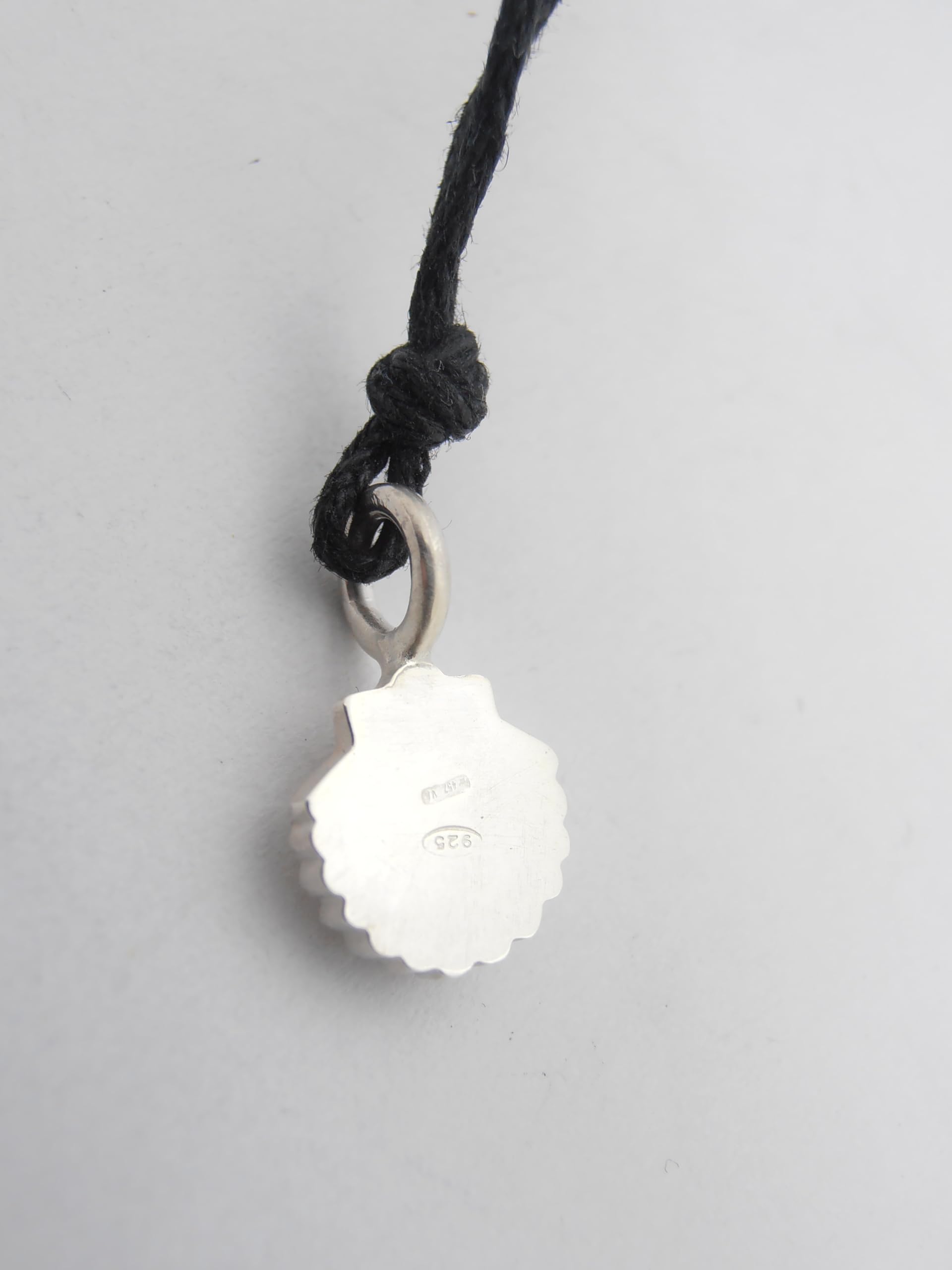 Capasanta : Ciondolo in Argento 925 - Pendente con Conchiglia - Simbolo San Giacomo - Cammino Santiago - Pellegrinaggio